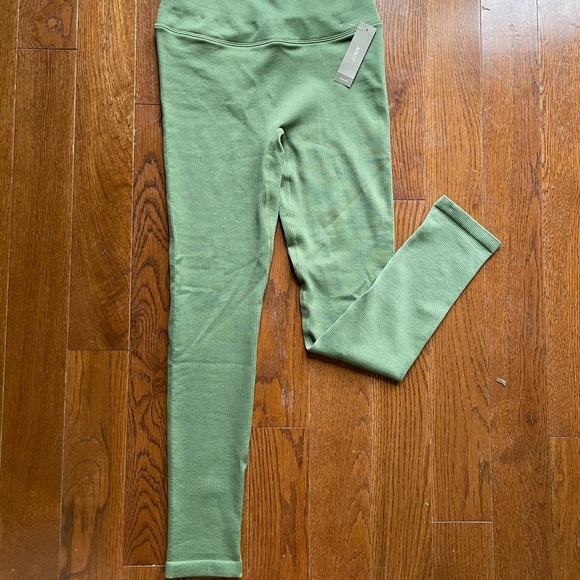NWT J. Crew SculptStretch high-rise ribbed leggings - Picture 5 of 7